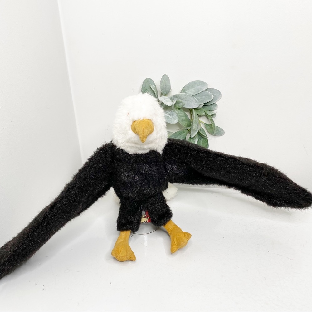 Furry folk Eagle Hand puppet made in usa